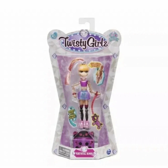 New twisty girlz krystal kool transforming doll to collectible bracelet mystery - Picture 3 of 10